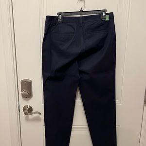 Talbots navy relaxed chinos size 6.